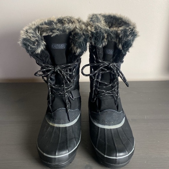 Khombu North Star Waterproof Winter
Thermolite Snow Boots Black Size 7 - Picture 8 of 10